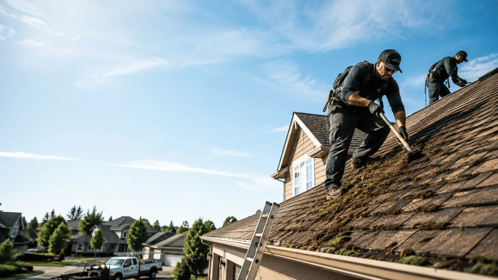 Roof Moss Removal in Oakland, AR near me